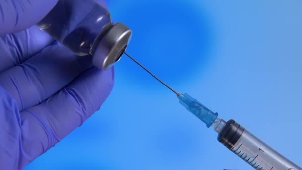 Vaccino esitazione noto anche come anti-vaccinazione o anti-vax concetto — Video Stock