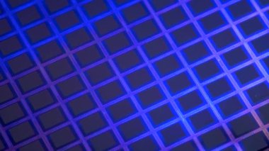 Silikon dilimi ya da substrat mavi rengi yansıtır