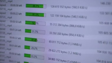 LCD bilgisayar monitörü ekranına dosya yükleme işlemi