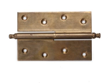 eski menteşe beyaz izole