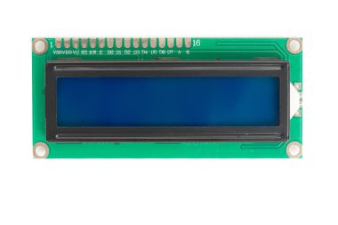 1602 16 x 2 karakter mavi Lcd ekran modülü 