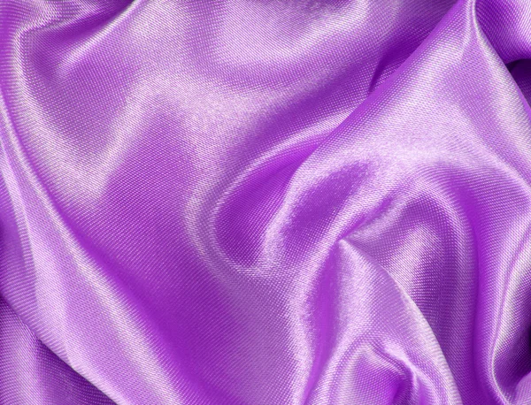 Tło fioletowe satynowe tkaniny jedwabne — Zdjęcie stockowe