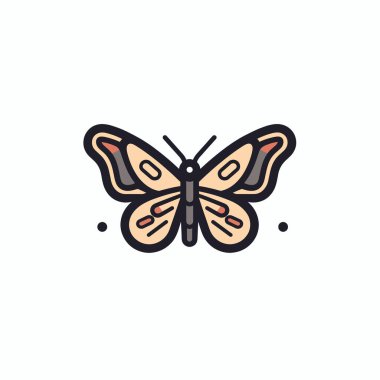 Bu sanat eserinde özenle hazırlanmış desenleri olan canlı bir kelebek var. Yumuşak renkler uyum içinde, doğanın güzelliğini vurguluyor. Eğitici ya da dekoratif amaçlar için mükemmel.