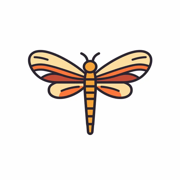 Karmaşık kanat desenleri olan canlı bir yusufçuk düz bir zemine dayanır. Kanatları turuncu ve sarı karışımı gösteriyor, ince siyah çizgilerle işaretlenmiş, doğanın güzelliğini gözler önüne seriyor..