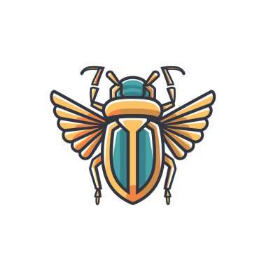 Canlı bir ağustos böceği çizimi karmaşık desenler ve renkler sergiliyor. Sanat eserleri yaratığın ayırt edici özelliklerini ön plana çıkarıyor. Görsel olarak çarpıcı ve akılda kalıcı kılıyor..