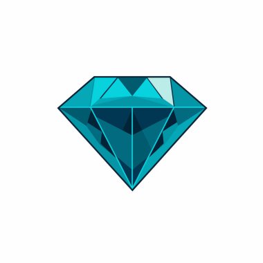 Çarpıcı bir turkuaz elmas pırıl pırıl parlıyor, keskin yüzleri ve büyüleyici bir kesiği var. Mücevher ışığı güzel yansıtıyor, eşsiz rengini ve parlaklığını gösteriyor..