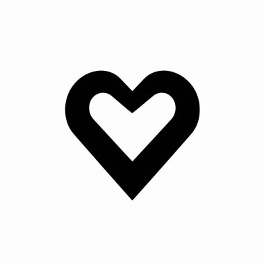 Cesur bir kara kalp şekli sevgiyi ve bağlantıyı vurgular. Bu basit tasarım, grafik tasarım projelerinden dijital sanata, sıcaklığın ve birliğin taşınmasına kadar çeşitli bağlamlarda kullanılabilir..