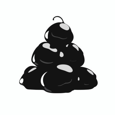 Birden fazla yuvarlak şekilli, siyah ve beyaz tonların bir karışımını gösteren yapılandırılmış bir düzenleme. Dizaynın çağdaş ve minimalist bir yaklaşımı, vurgu formu ve dokusu vardır..