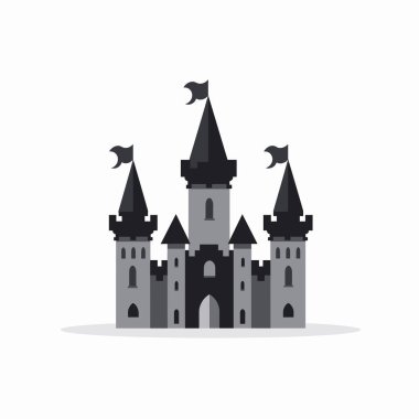 Ortaçağ tarzı bir kalede tepesinde bayraklar bulunan üç önemli kule bulunur. Taş yapı kemerli pencereler ve merkezi bir giriş gösteriyor. Peri masalı atmosferi çağrıştırıyor..