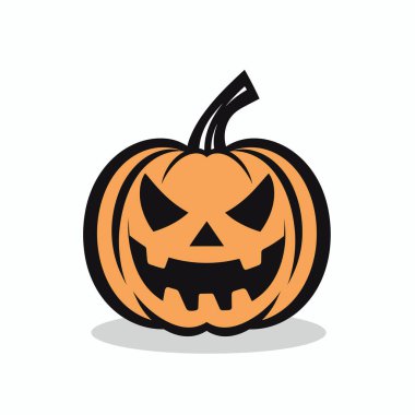 Geniş, dişlek bir sırıtışla tehdit edici bir balkabağına oyulmuş canlı bir portakal kabağı solgun bir yüzeyde oturur. Oyuncu ama ürkünç tasarım Cadılar Bayramı kutlamalarının özünü yakalıyor..