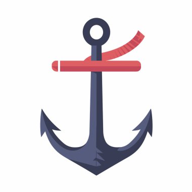 Bu çapa dizaynı çarpıcı kırmızı detayı olan koyu siyah bir cisim içeriyor. Denizcilik temalı projeler, etkinlikler veya dekorlar için idealdir, bir deniz ruhunu zahmetsizce yakalamak için..