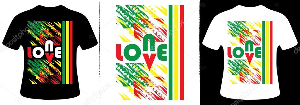 love t shirt design