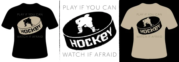 Hokey T-Shirt tasarım