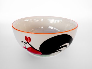 Beyaz arka planda, Kupası - gıda Tayland için izole toprak