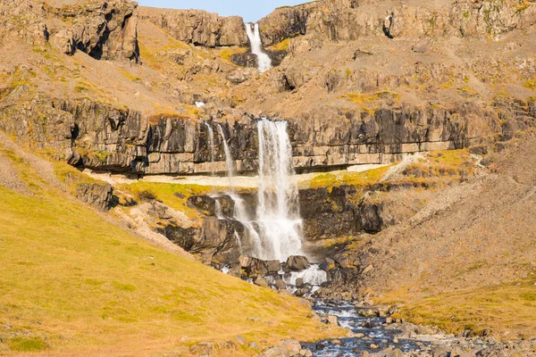Cascade Bergarfoss Hornafjordur Dans Sud Islande — Photo