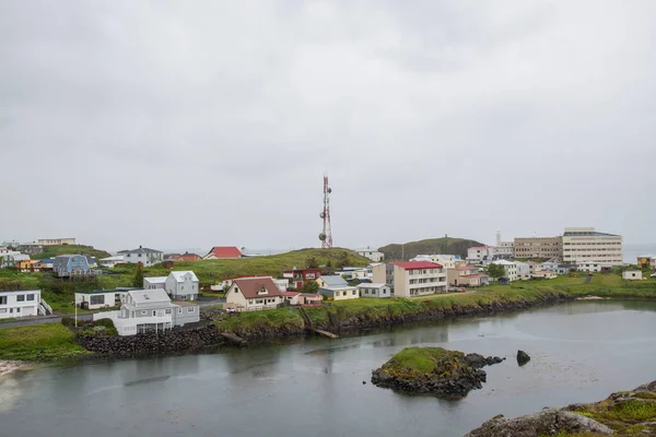 冰岛西部Snaefellsnes半岛Stykkisholmur镇的建筑物 — 图库照片