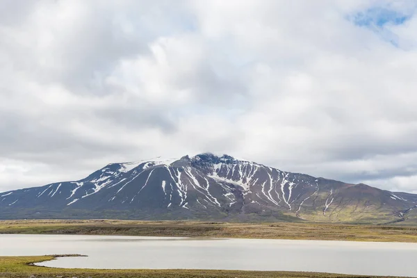 Mountain Snaefell Osten Islands Einem Sommertag — Stockfoto