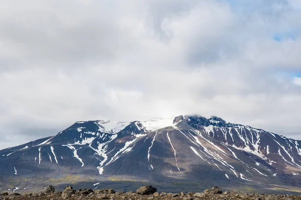 Mountain Snaefell Wschodniej Islandii Letni Dzień — Zdjęcie stockowe