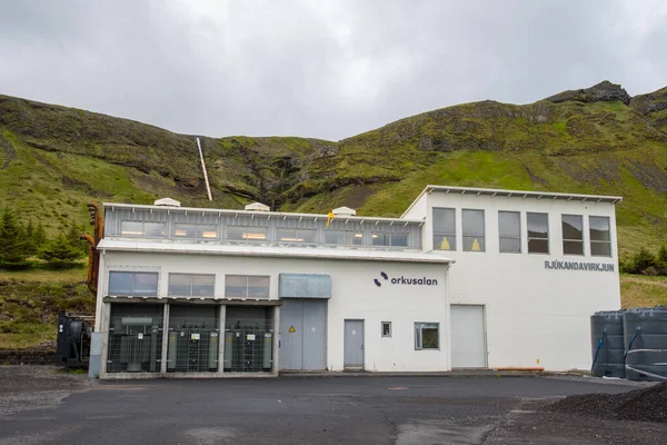 Olafsvik Ijsland Juni 2020 Waterkrachtcentrale Van Rjukandavirkjun — Stockfoto