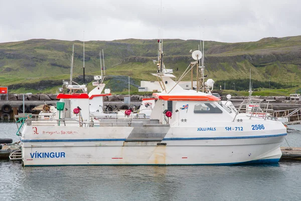 Olafsvik Islande Juin 2020 Bateau Pêche Julli Pals Port — Photo