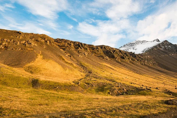 Paisagem Montanhosa Hornafjordur Sul Islândia — Fotografia de Stock