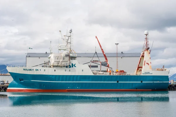 Akureyri Island August 2020 Trawler Malmey Der Werft Von Akureyri — Stockfoto