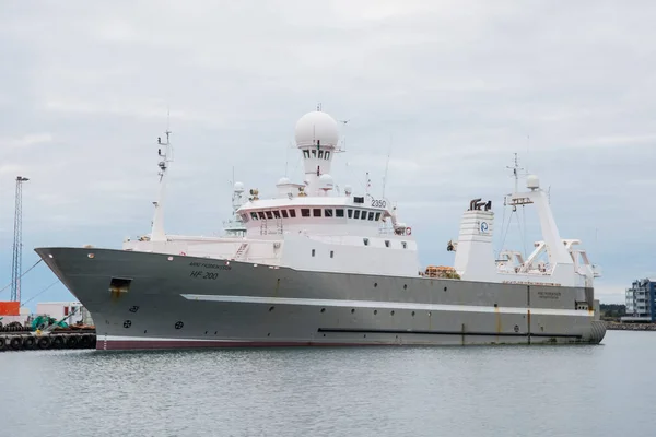 Reykjavik Island September 2020 Forschungsschiff Arni Fridriksson Vom Meeres Und — Stockfoto