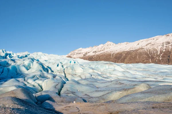 Glaciar Flaajokull Vatnajokull Parque Nacional Sur Islandia —  Fotos de Stock