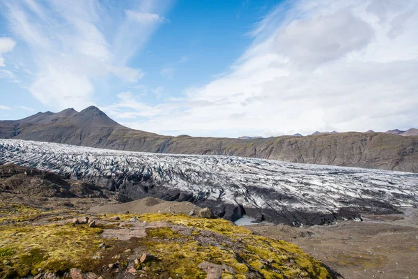 Skalafellsjokull Gletsjer Het Zuiden Van Ijsland Deel Van Vatnajokull Nationaal — Stockfoto