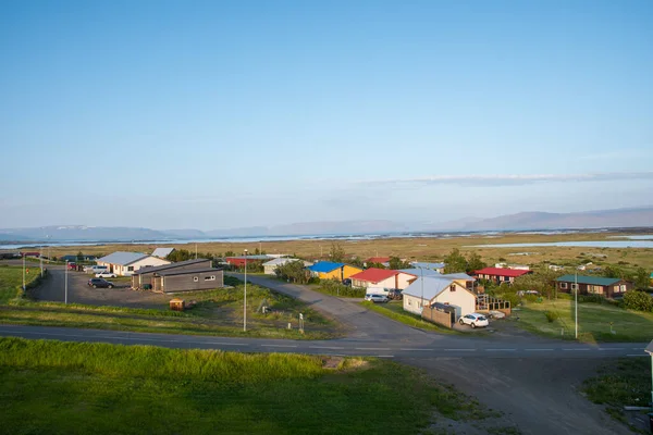 Village Reykholar West Iceland — Stock fotografie