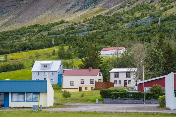 Ville Thingeyri Dans Les Fjords Occidentaux Islande — Photo