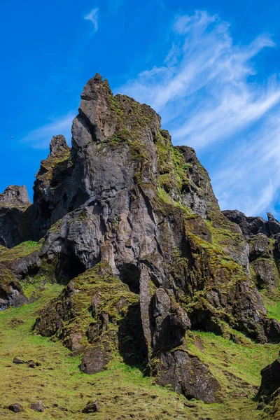 Prachtige Rotsformaties Van Thakgil Canyon Het Zuiden Van Ijsland — Stockfoto