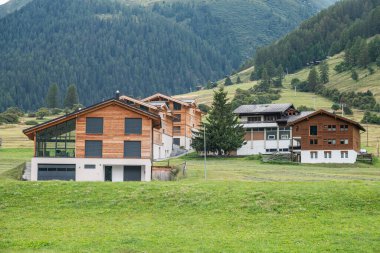 İsviçre, Valais 'teki Geschinen köyü.