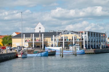 Saeby Danimarka - 4 Haziran. 2024: limanda tekneler