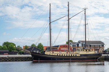 Devedikeni Danimarka - 5 Haziran. 2024: Limanda yelkenli