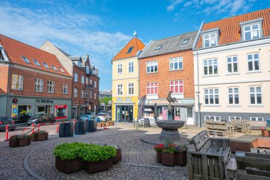 Devedikeni Danimarka - 5 Haziran. 2024: Şehrin merkezi.