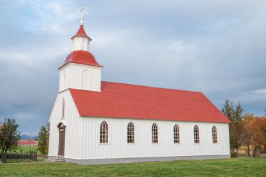 Kuzey İzlanda 'daki Modruvellir Kilisesi