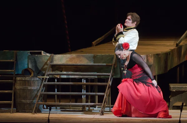 La ópera de Bizet Carmen — Foto de Stock