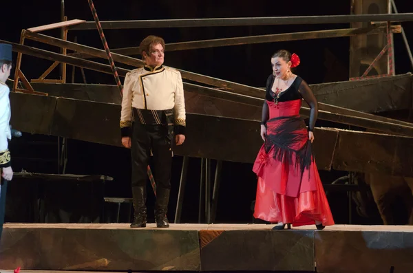 W operze Carmen Bizeta — Zdjęcie stockowe