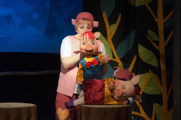 The tale The Three Little Pigs