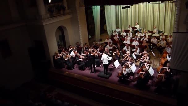 Dnipro Symphony Orchestra — Stockvideo