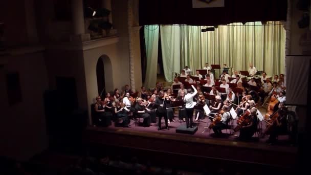 "Dnipro" Symphony Orchestra — Stockvideo