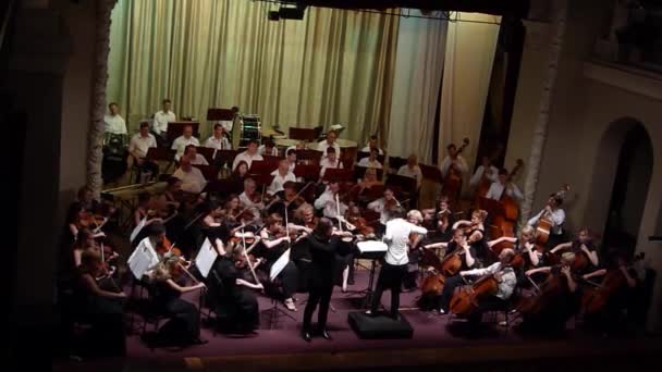 Dnipro Symphony Orchestra — Stock Video