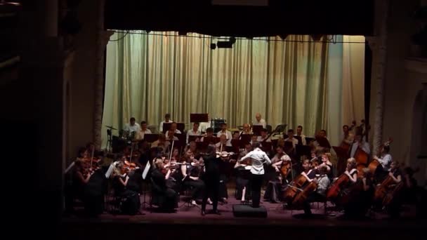 Dnipro Symphony Orchestra — Stockvideo