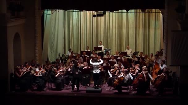 Dnipro Symphony Orchestra — Stockvideo