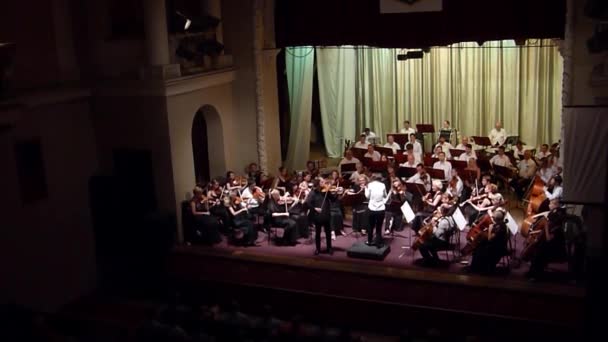 Orkiestra Symfoniczna Dnipro — Wideo stockowe