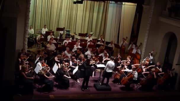 "Dnipro" Symphony Orchestra — Stockvideo