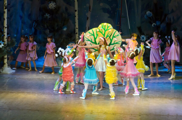 Children's show Pushistiki