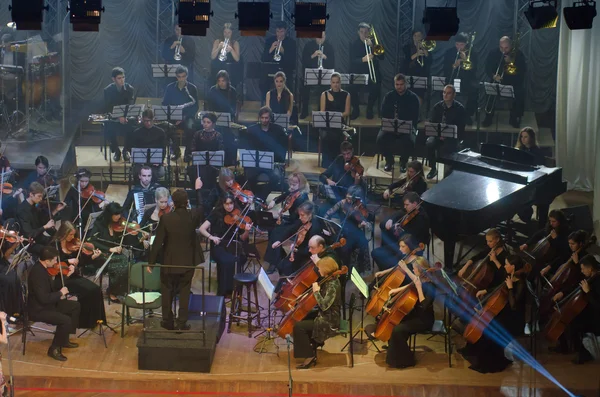 Orkiestra Symfoniczna festiwalu — Zdjęcie stockowe