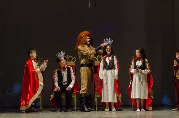 Kam Yanske Ukraine Ocak 2021 Chronicles Narnia Lesya Ukrayna Tiyatrosu Telifsiz Stok Imajlar